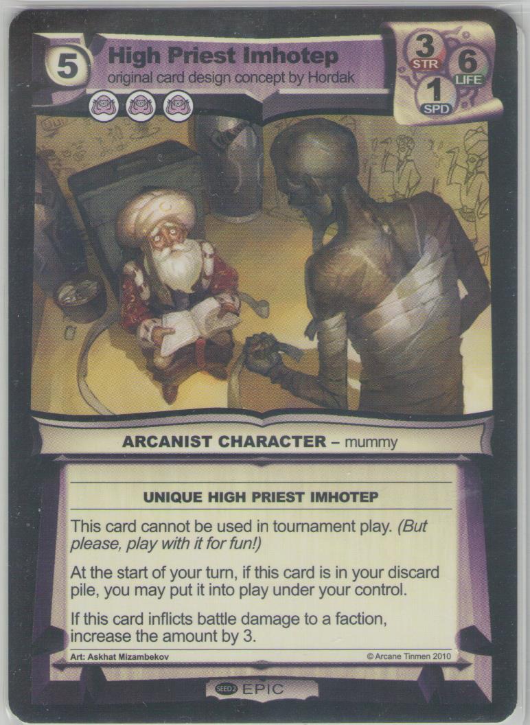Epic - High Priest Imhotep